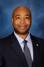 Photograph of  Representative  Justin Slaughter (D)